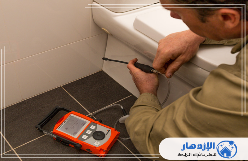 فحص تسربات المياه في دبي مع تقرير معتمد