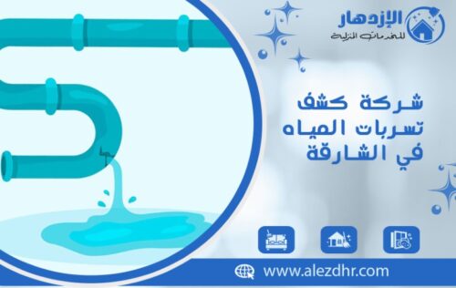  كشف تسربات المياه في الشارقة