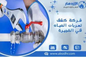 شركة كشف تسربات المياه في الفجيرة